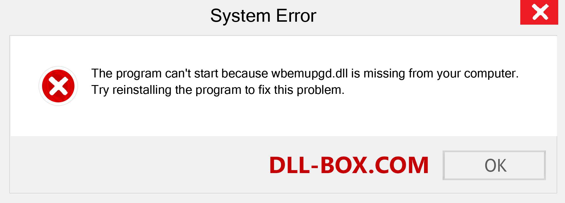  wbemupgd.dll file is missing?. Download for Windows 7, 8, 10 - Fix  wbemupgd dll Missing Error on Windows, photos, images